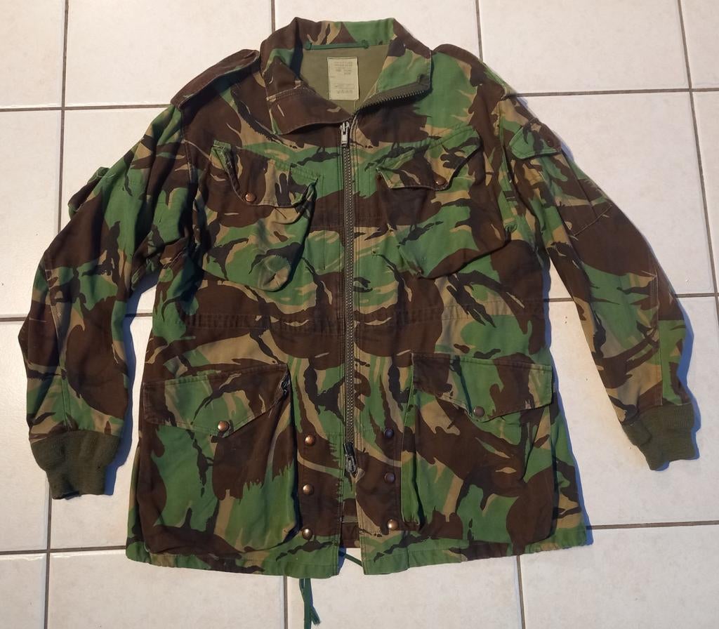 British Army DPM Denison Para Smock jaren 1980 LARGE, Verzamelen, Ophalen of Verzenden