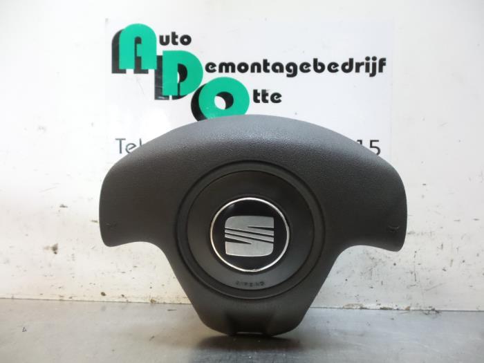 Airbag gauche (volant) d'un Seat Ibiza (Ibiza 02-), Autos : Pièces & Accessoires, Autres pièces automobiles, Seat, Utilisé, 3 mois de garantie