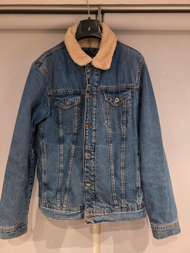Jeansjas Zara, Kleding | Heren, Ophalen of Verzenden, Maat 48/50 (M)