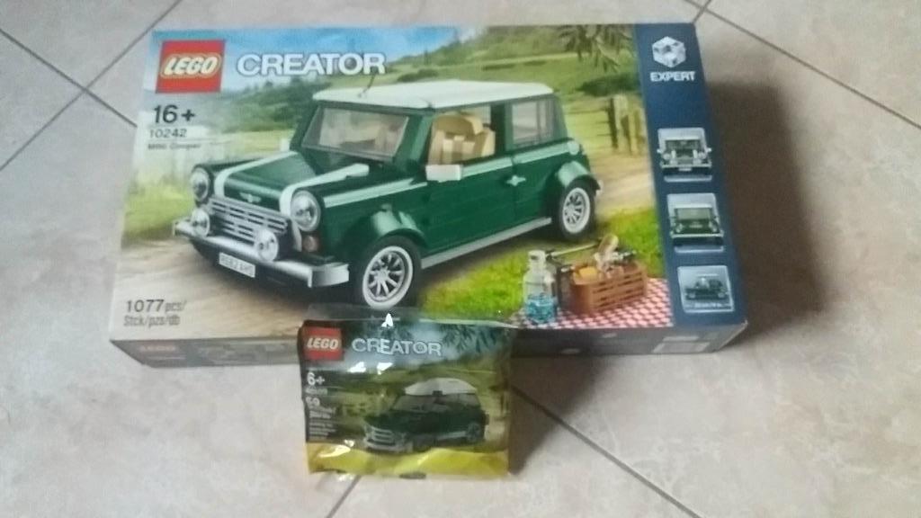 LEGO CREATOR MINI COOPER 10242 + Set mini 40109 Neuf Scellé, Ophalen of Verzenden, Nieuw, Complete set, Lego