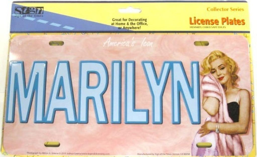 USA Limited Edition 'Marilyn Monroe' alu herdenkingsplaat, Verzamelen, Merken en Reclamevoorwerpen, Nieuw, Reclamebord, Verzenden