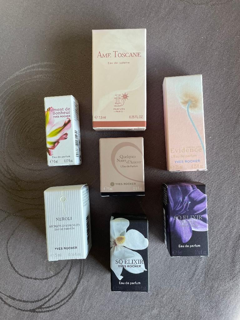 Collect Mini parfums Yves Rocher 5 à 7,5 ml NOUVEAU, Enlèvement, Neuf