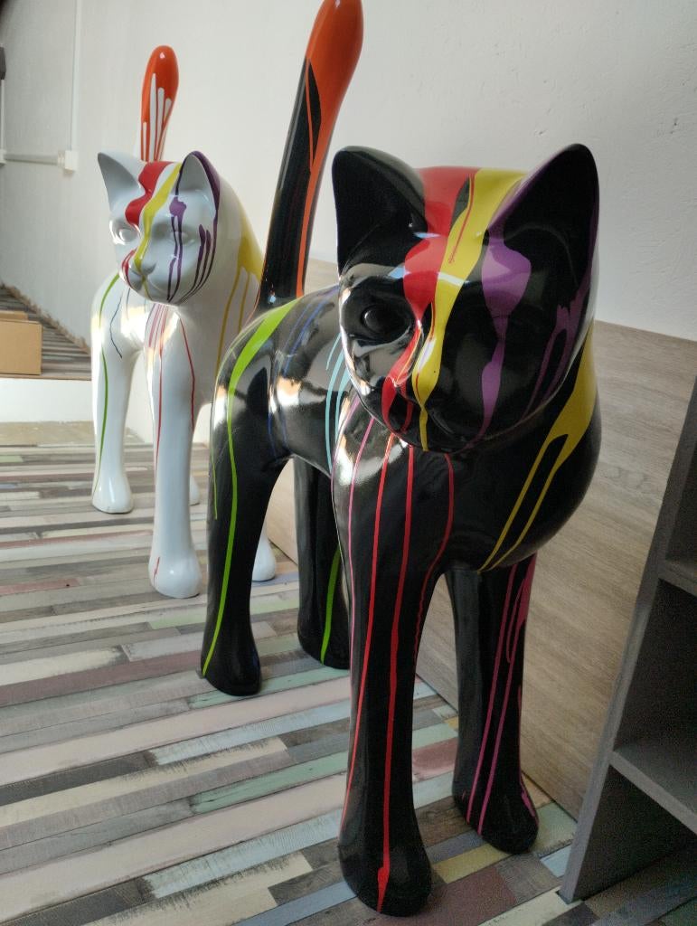 Posture chat géant, Collections, Enlèvement, Neuf, Animal