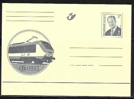 Belgie postkaart Spoorwegen - 33 - xx, Verzamelen, Verzenden, Ongelopen