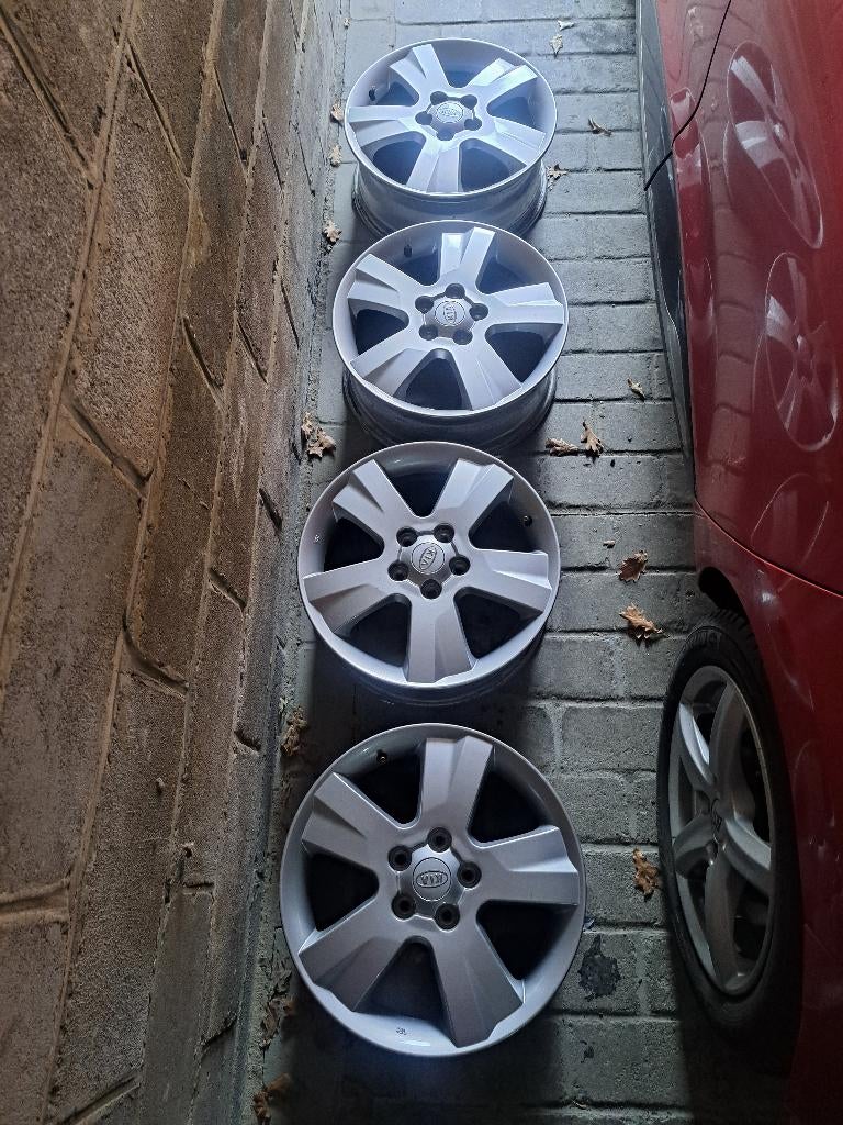 17 duims KIA cee'd velgen (5 x 114,3), Ophalen, Gebruikt, Velg(en), 17 inch