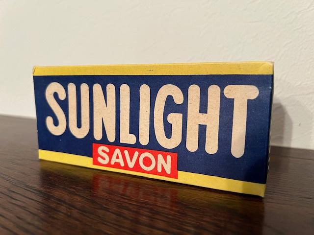 Savon Sunlight, emballage complet, Collections, Enlèvement
