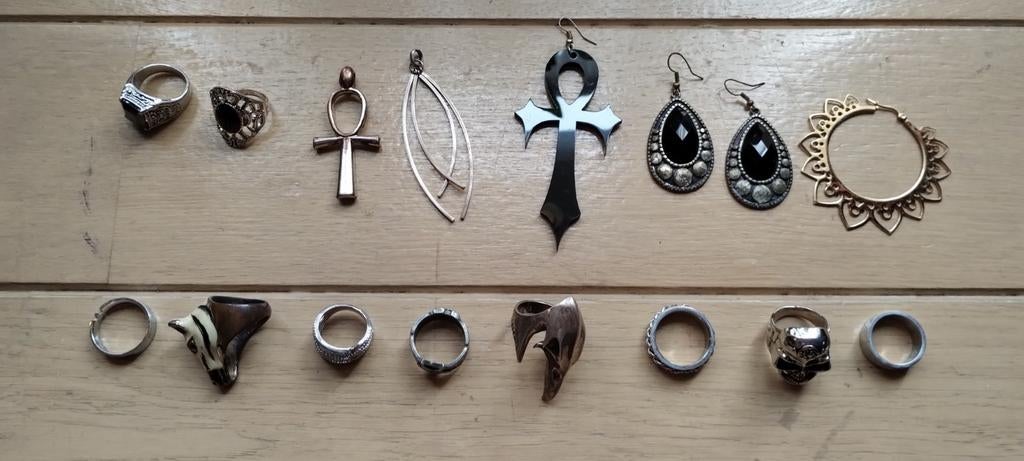 Verschillende juwelen, Enlèvement ou Envoi, Femme ou Homme, Utilisé, Argent