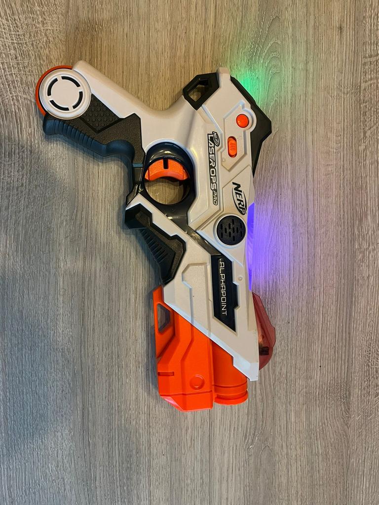 Laserops pro nerf geweer, Verzamelen, Ophalen, Zo goed als nieuw
