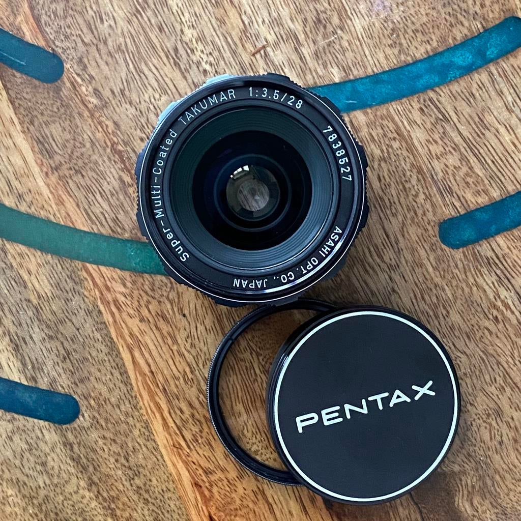 Takumar, Super Multi Coated, 28 mm f3.5* nieuw, Ophalen of Verzenden, Zo goed als nieuw, Spiegelreflex, Pentax