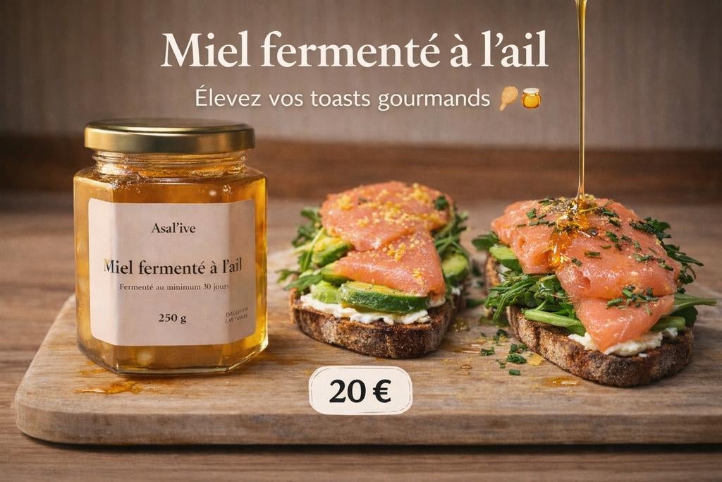 Miel fermenté à l’ail – artisanal, Divers, Divers Autre, Enlèvement ou Envoi