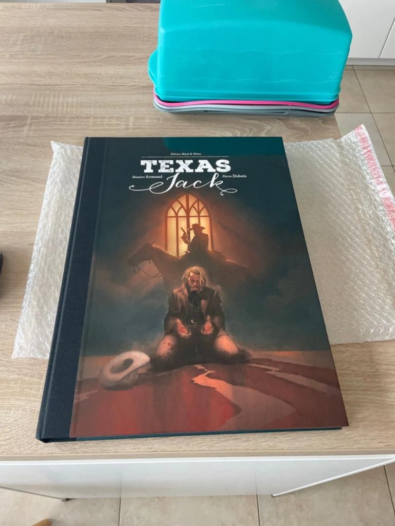 Hoofdschot van TEXAS Jack Dimitri Armand Pierre Dubois uit 2, Boeken, Stripverhalen, Nieuw, Eén stripboek, Ophalen of Verzenden