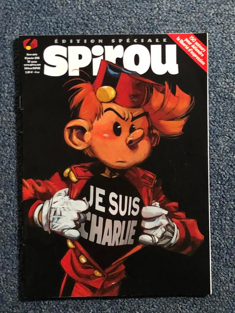 Spirou - Je suis Charlie, Enlèvement ou Envoi, Comme neuf