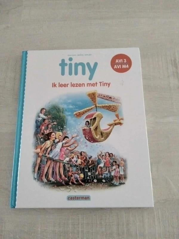 Boek / Tiny - Ik leer lezen met Tiny, Boeken, Ophalen of Verzenden, Zo goed als nieuw, Gijs Haag + Marcel Marlier, Fictie algemeen