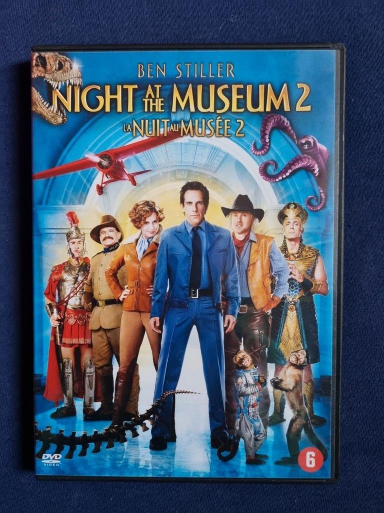 Dvd Night at the museum 2, Ophalen of Verzenden, Zo goed als nieuw