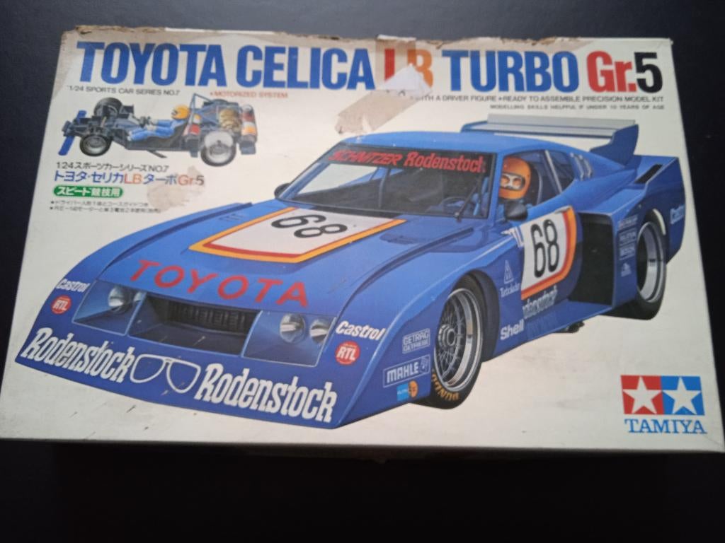 Tamiya, Toyota Celica LB Turbo Gr5 1/24 (1978), Gebruikt, Auto, Groter dan 1:32, Ophalen of Verzenden