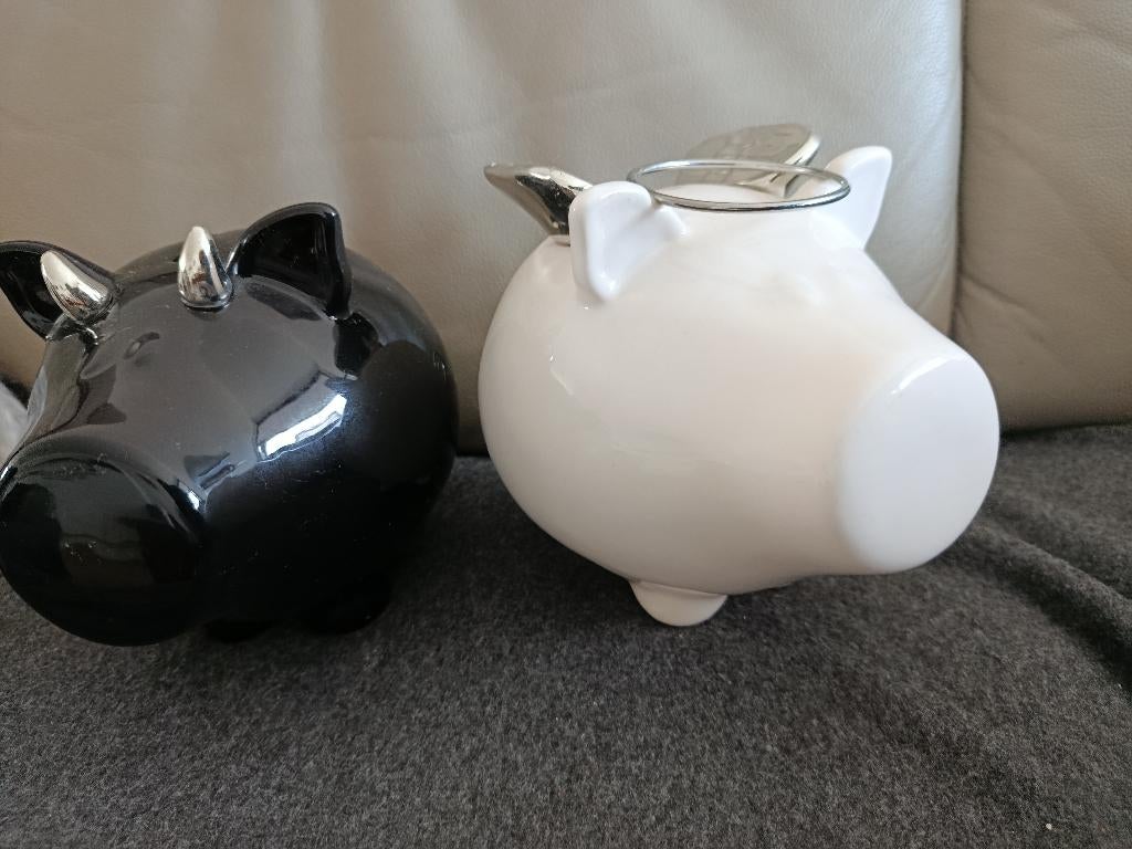 Spaarpotten, Ophalen, Zo goed als nieuw, Steen, Aardewerk of Keramiek, Overige thema's