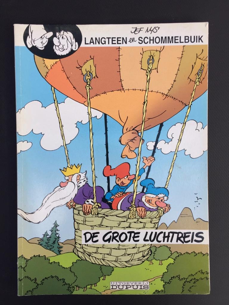 Langteen en Schommelbuik, Jef Nys, De grote luchtreis 2002, Boeken, Stripverhalen, Eén stripboek, Ophalen of Verzenden, Zo goed als nieuw