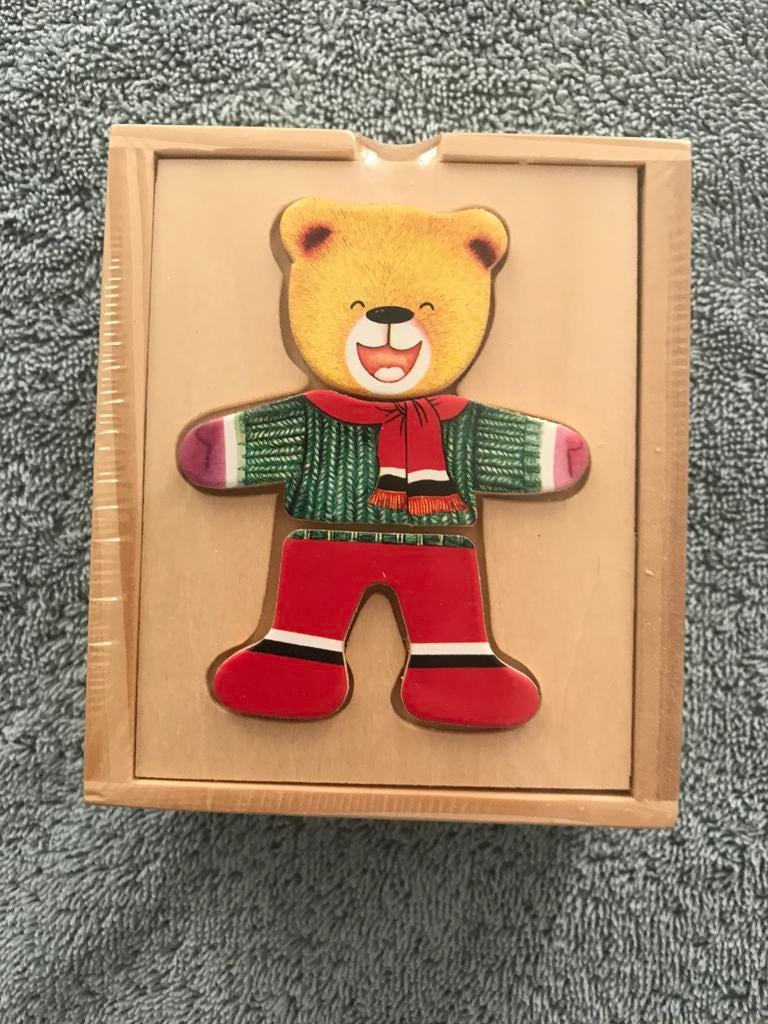 Puzzle en bois Bear *Nouveau*, Enlèvement ou Envoi, Comme neuf