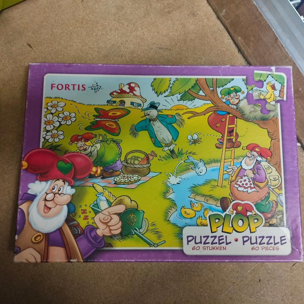 Puzzel Plop 60 stukjes, Ophalen of Verzenden, Meer dan 50 stukjes