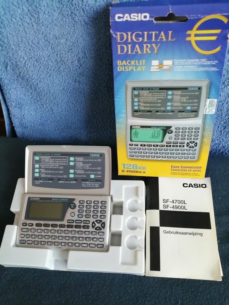 Casio Digital Diary jaar 2000,in perfecte staat, Ophalen