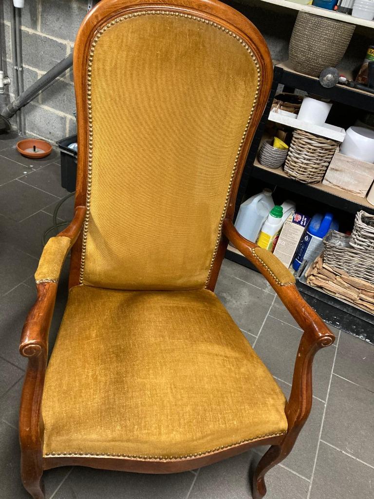 Fauteuil style ancien excellent état, Maison & Meubles, Fauteuils, Ancien, Moins de 75 cm, Enlèvement, Utilisé