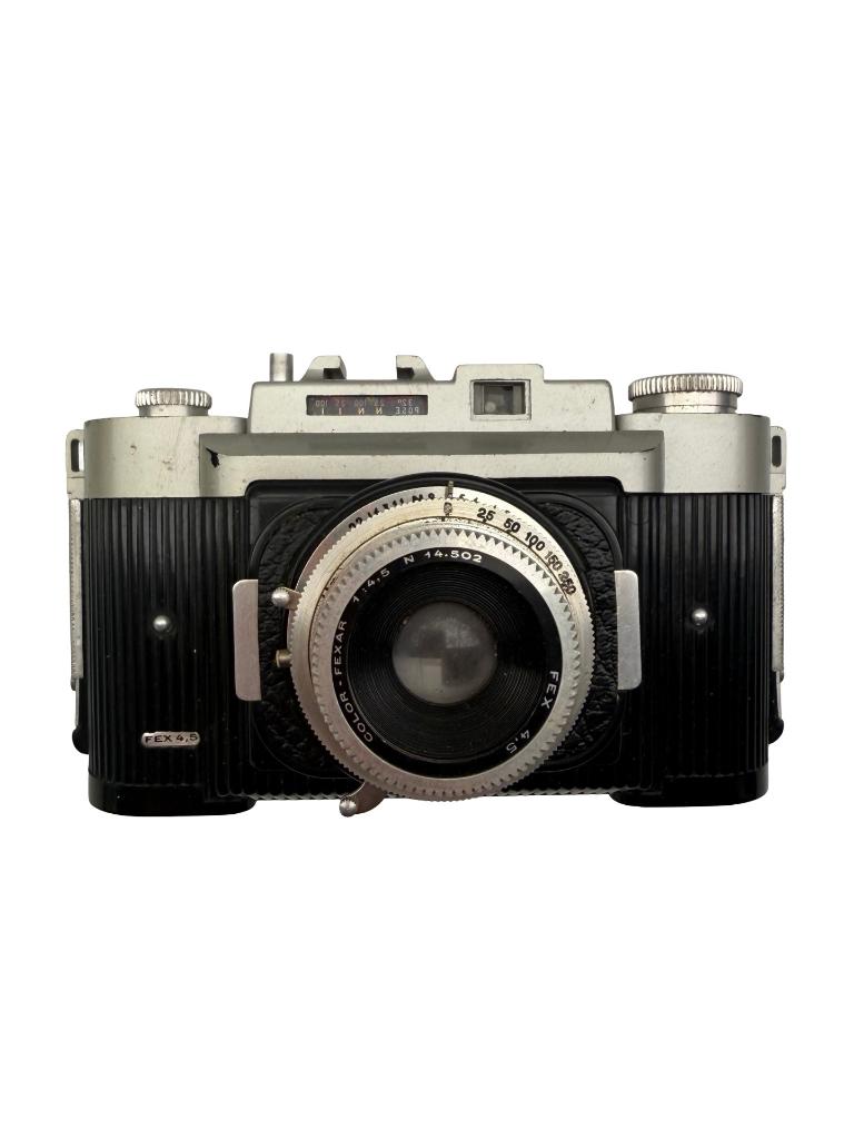 Vintage Indo Fex 4.5 bakelieten camera Frankrijk 1960