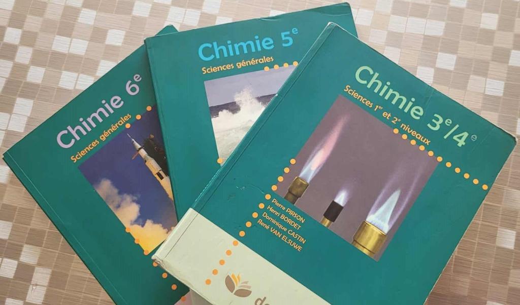 Chimie - Manuels scolaires, Livres, Enlèvement, Utilisé, Secondaire, Chimie