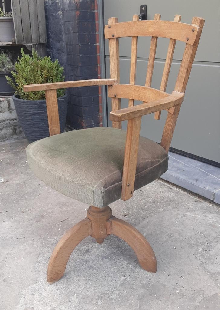 Fauteuil de bureau ancien, Enlèvement