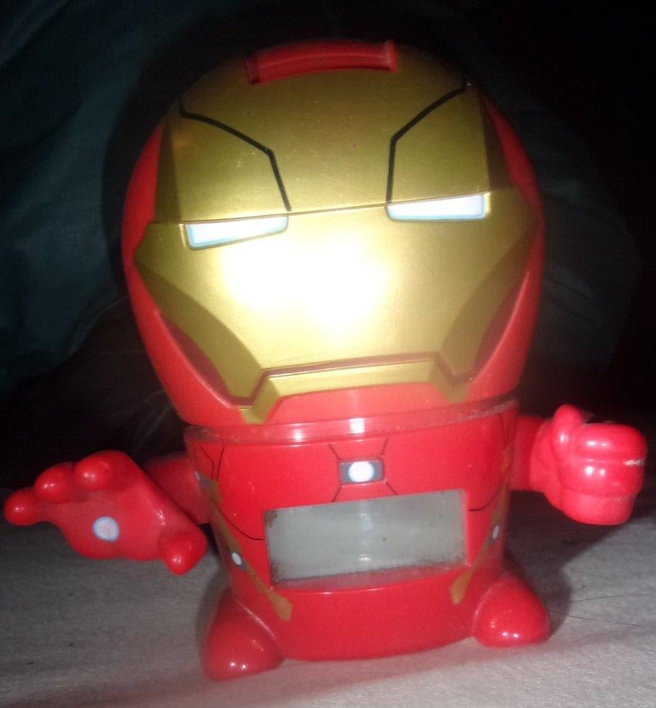 Iron Man Marvel nachtlampje alarm, Kinderen en Baby's, Ophalen of Verzenden