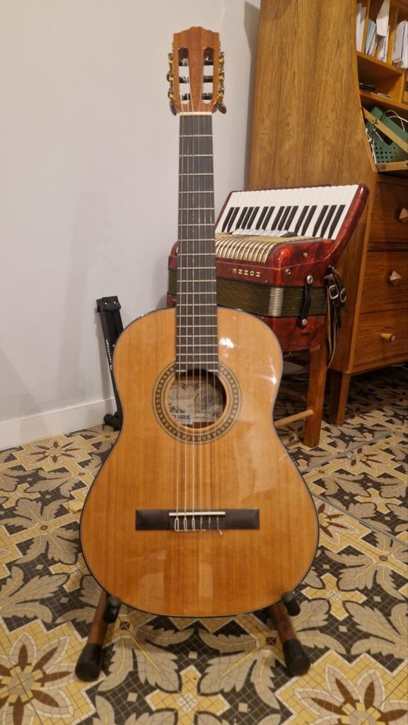 Guitare classique 3/4 Salvador Cortez avec housse, Enlèvement