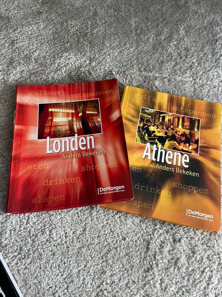 2 boeken london athene, Ophalen of Verzenden, Zo goed als nieuw