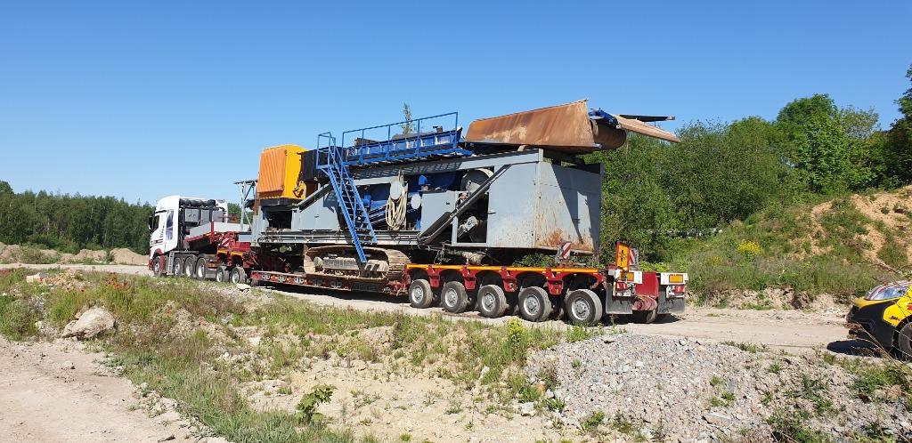 Mobiele breekinstallatie, Zakelijke goederen, Ophalen