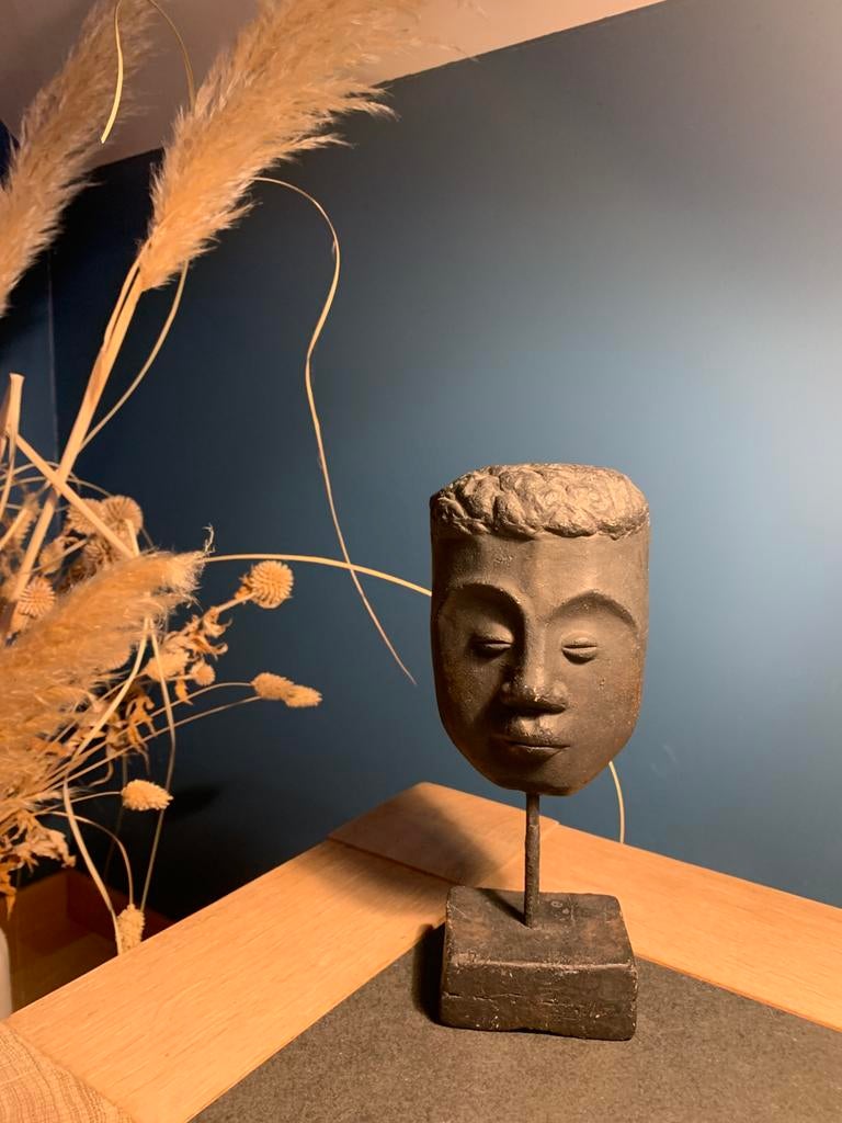 Buste vintage - Art abstrait français - sculpture, Enlèvement ou Envoi, Comme neuf