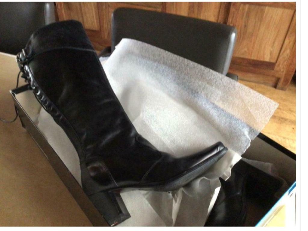 Nero Giardini laarzen mt 37, Enlèvement ou Envoi, Comme neuf, Nero giardini, Bottes hautes