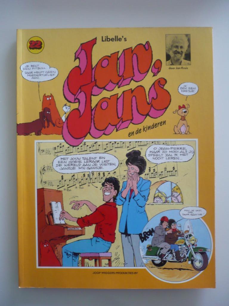 Jan Jans en de kinderen 22 eerste druk, Eén stripboek, Ophalen of Verzenden, Jan Kruis, Gelezen