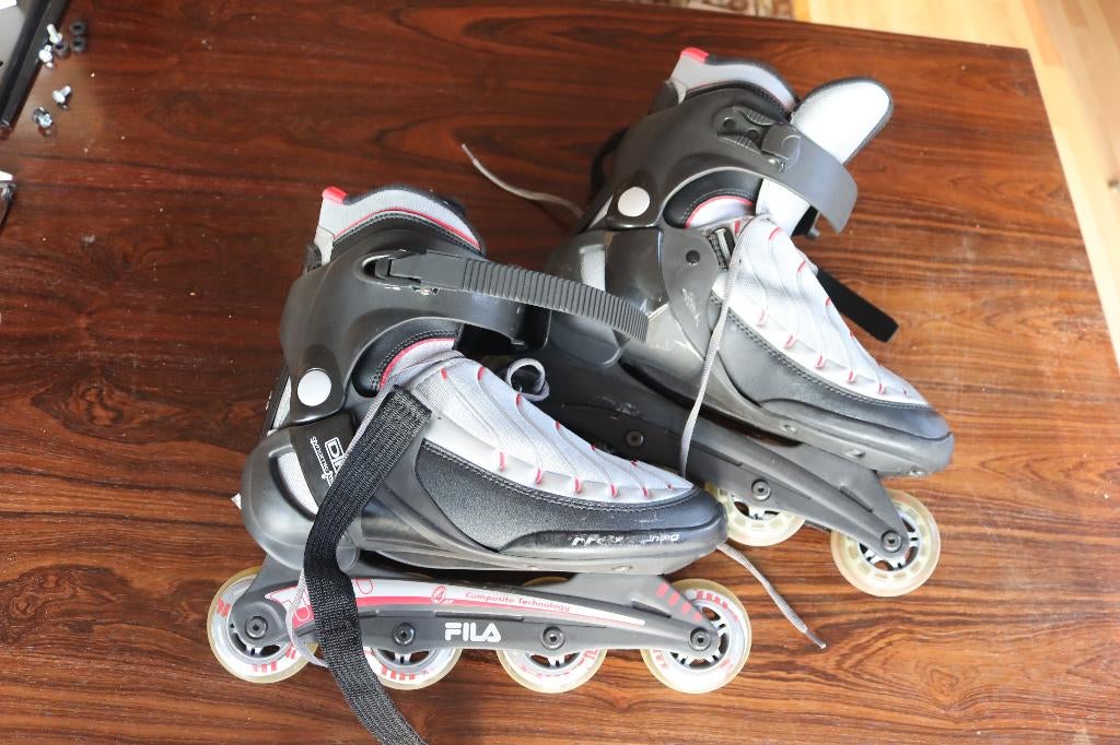 Rollerblades Fila maat 45, Ophalen, Gebruikt, Inline skates 4 wielen
