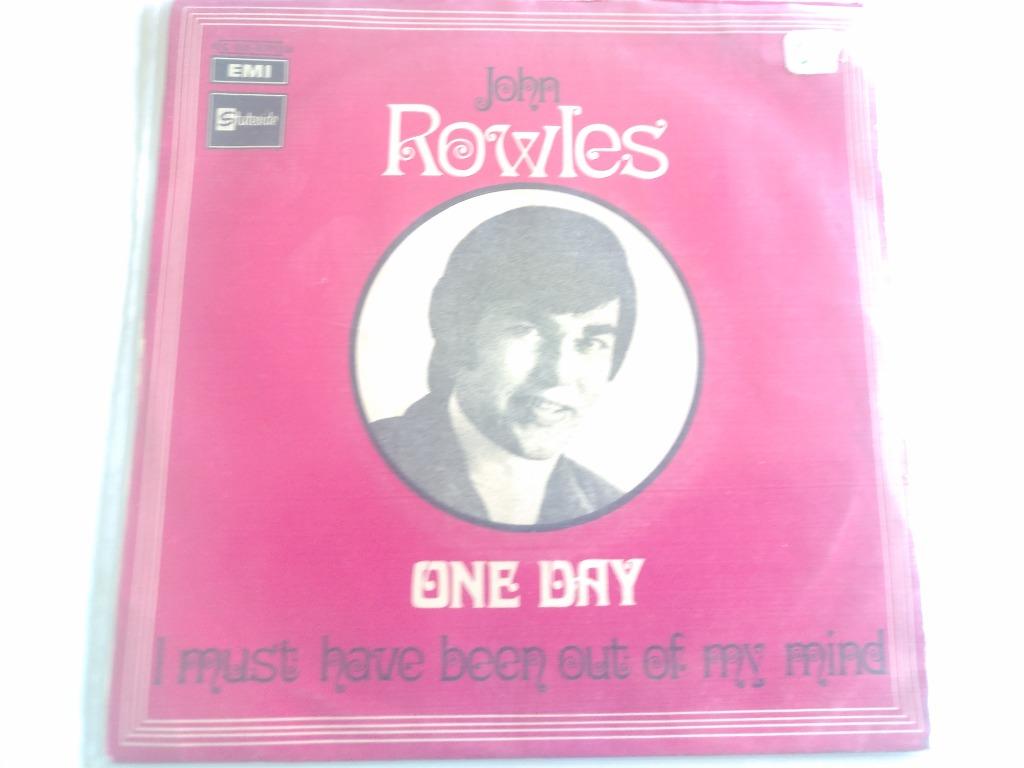 SINGLE JOHN ROWLES---ONE DAY---, Cd's en Dvd's, Gebruikt, 7 inch, Single, Ophalen of Verzenden