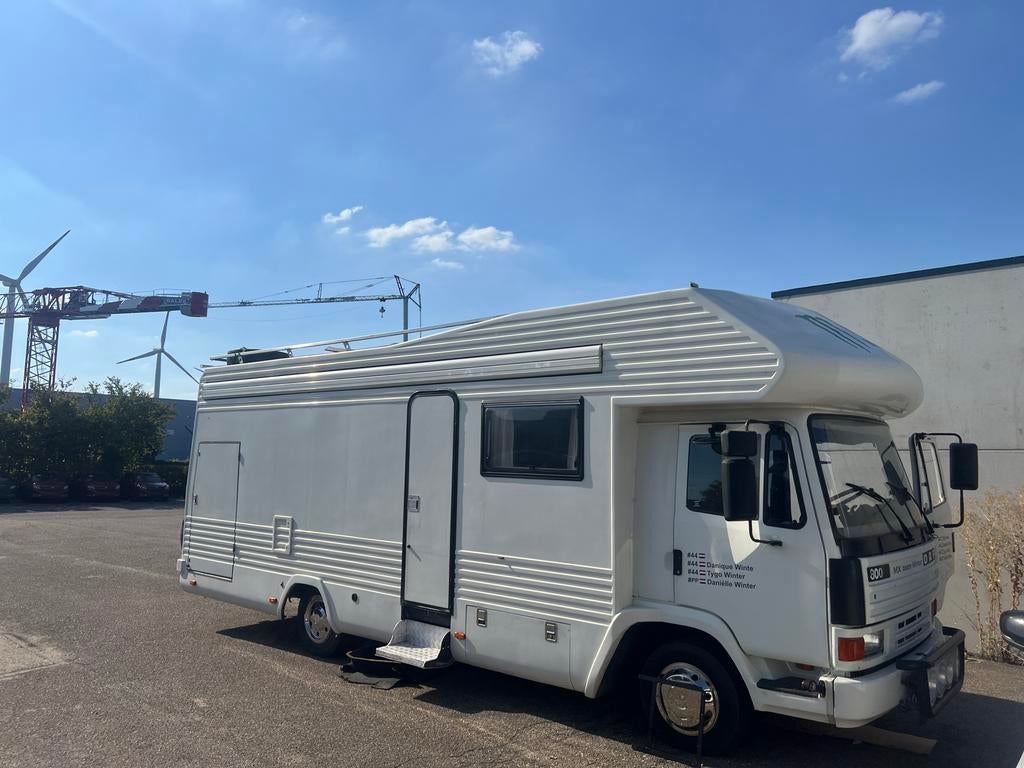 Daf kampeerwagen met garage…, Particulier