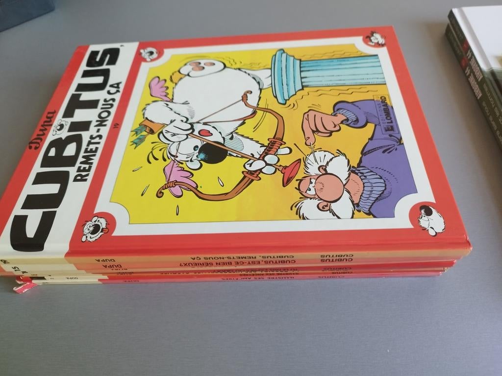 Cubitus divers titres cartonnés et brochés Dupa, Série complète ou Série, Enlèvement ou Envoi, Utilisé