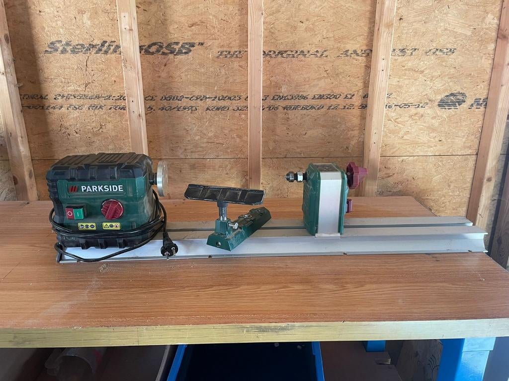 Hout draaibank van parkside, Enlèvement