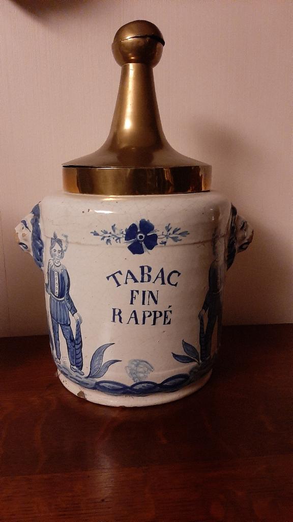 tabakspot brussels aardewerk, Antiek en Kunst, Ophalen