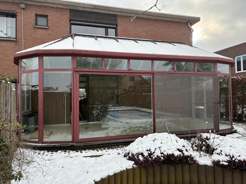 Veranda - zelf af te breken, Tuin en Terras, Overkappingen, Ophalen, Zo goed als nieuw, Veranda