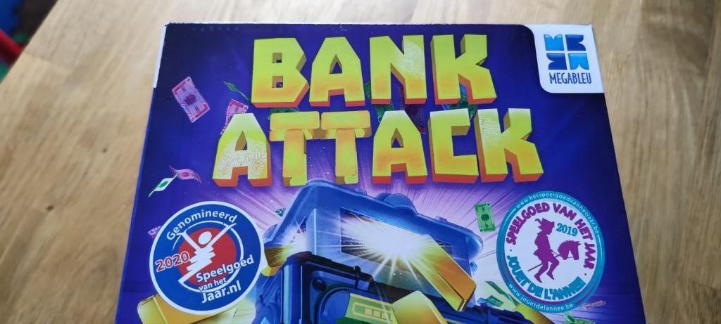 Bank attack gezelschapsspel NIEUW, Een of twee spelers, Ophalen of Verzenden, Nieuw