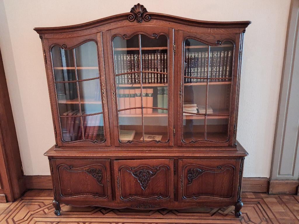 Bibliothèque et bureau anciens, Antiquités & Art, Enlèvement