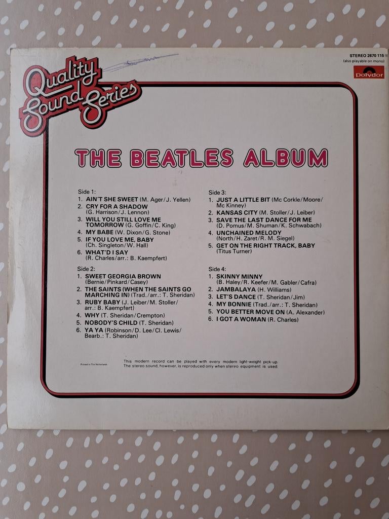 2 LP The Beatles album, Cd's en Dvd's, Ophalen, Zo goed als nieuw