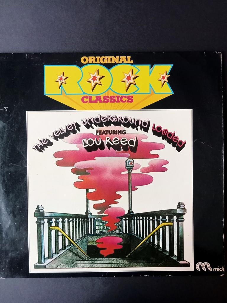 Lou Reed Loaded Dutch Stemra 1970, Ophalen of Verzenden