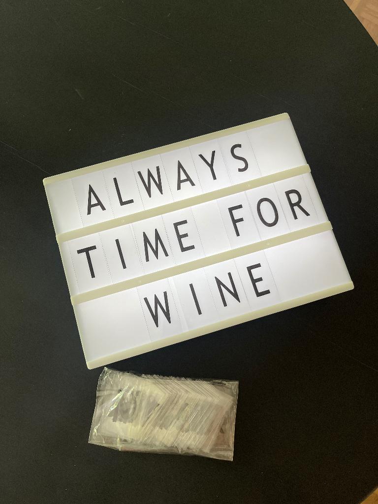 Lightboard / lightbox (eigen letters te kiezen), Huis en Inrichting, Ophalen, Nieuw