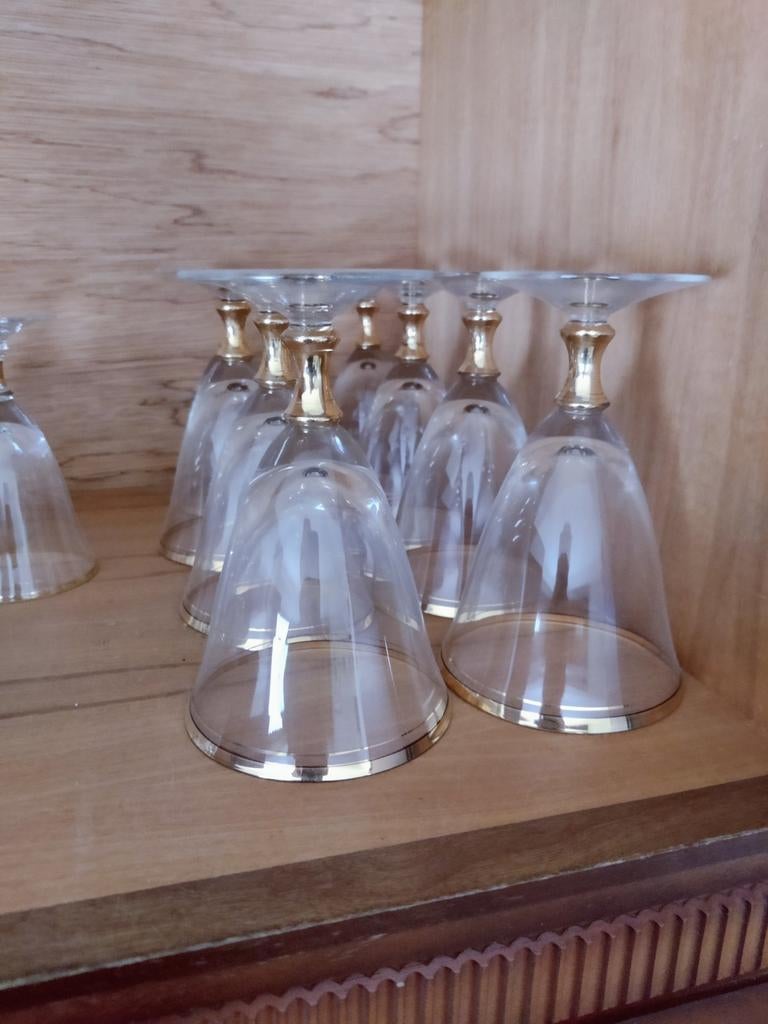 Glasservies, Ophalen, Gebruikt