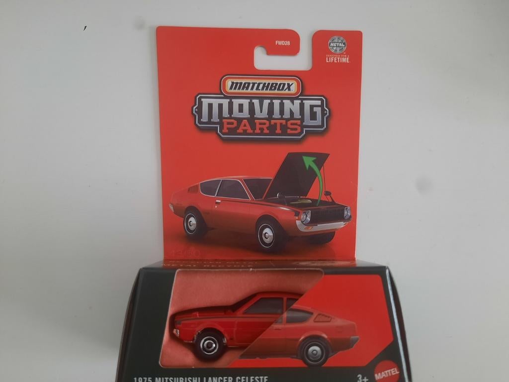 Matchbox Mitsubishi Lancer Celeste, Enlèvement ou Envoi, Utilisé, Voiture