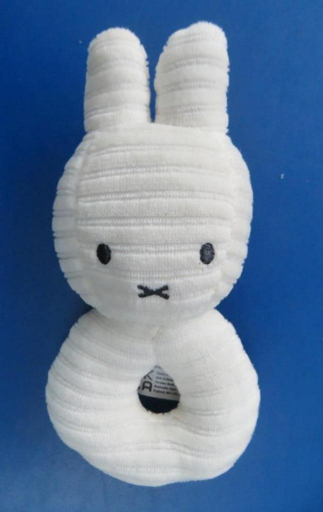 hochet blanc Miffy neuf, Enfants & Bébés, Enlèvement ou Envoi, Neuf, Hochet, Sonore